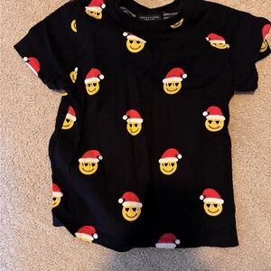 Denim & Flower Black Striped T-Shirt